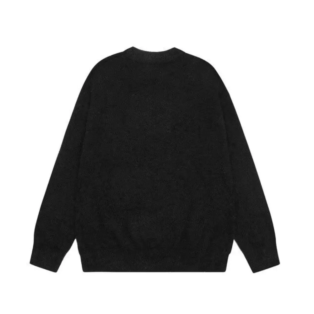 OOC' Cartoon Mickey Mouse Letters Crewneck Sweater