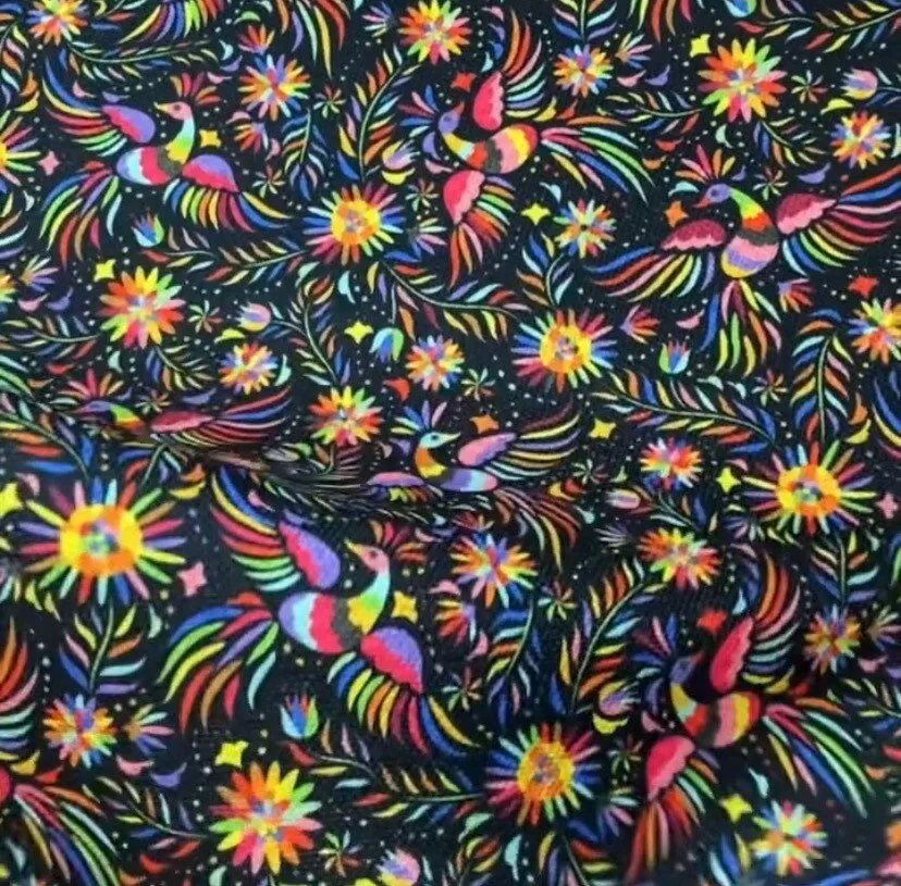 Otomi Pattern Upholstery Fabric - Digital Print Outdoor Runner and Pillow Material