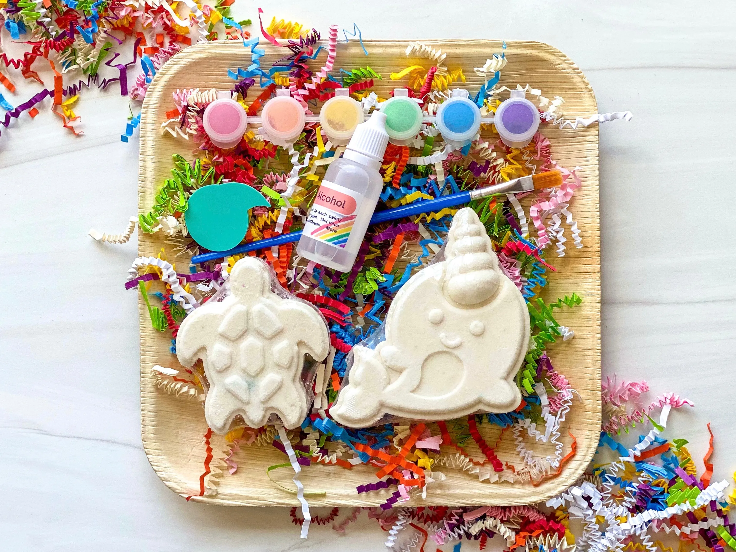 Paint Your Own Bath Bomb Kit