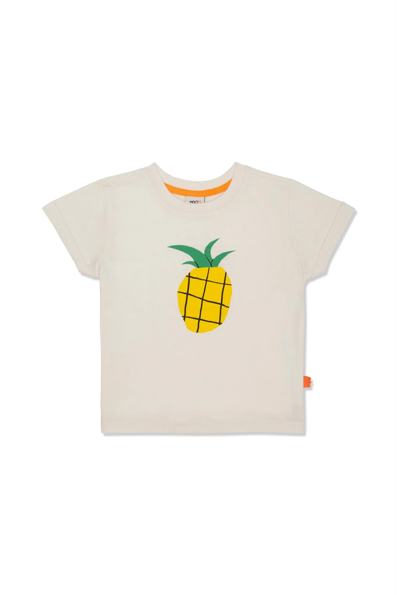 Pineapple Kid Tshirt Natural/Multi