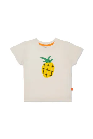Pineapple Kid Tshirt Natural/Multi