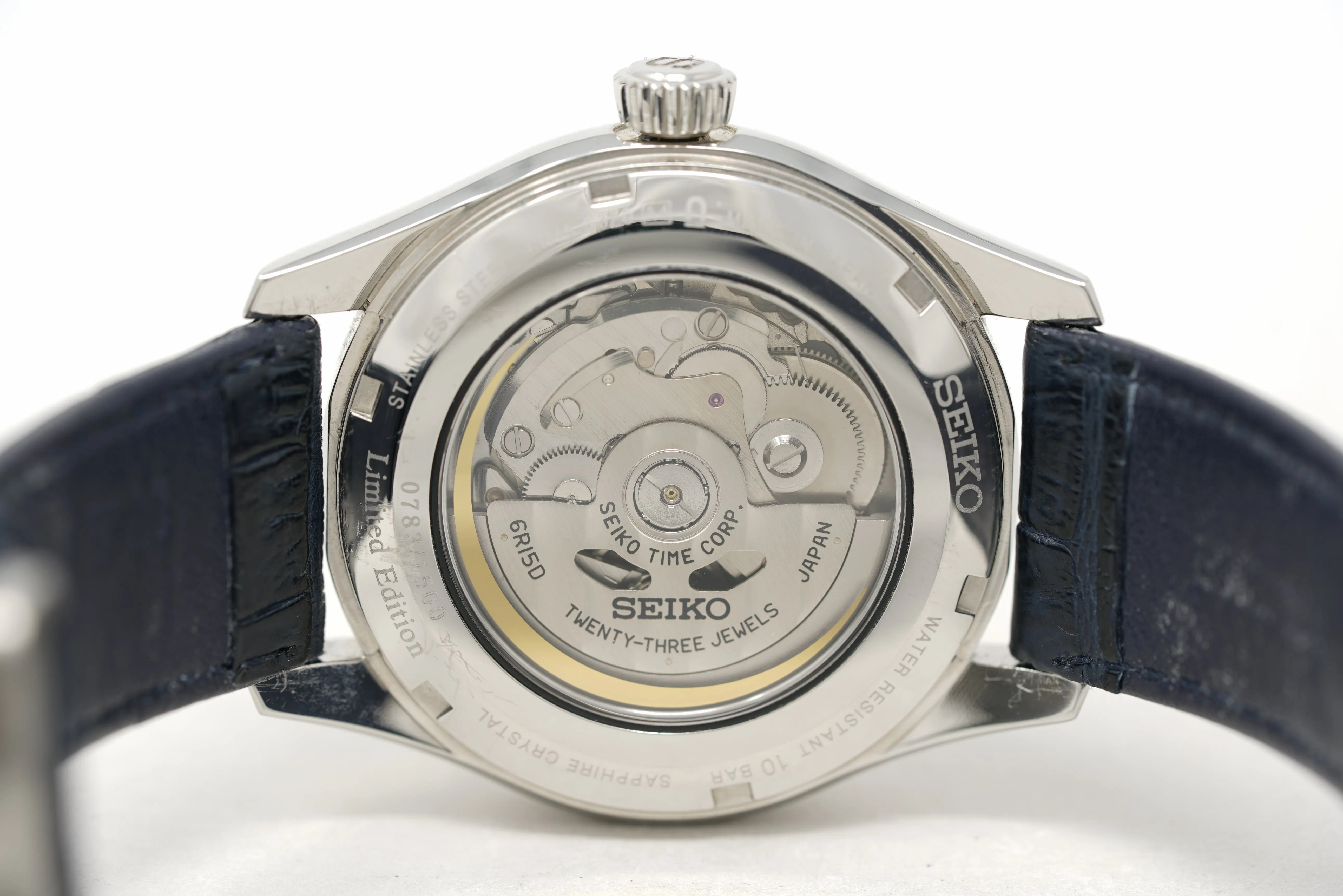 Pre-Owned Seiko Presage Blue Enamel Limited Edition SPB069