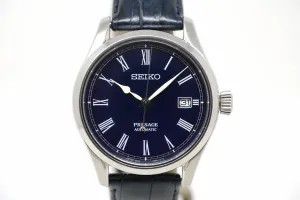 Pre-Owned Seiko Presage Blue Enamel Limited Edition SPB069