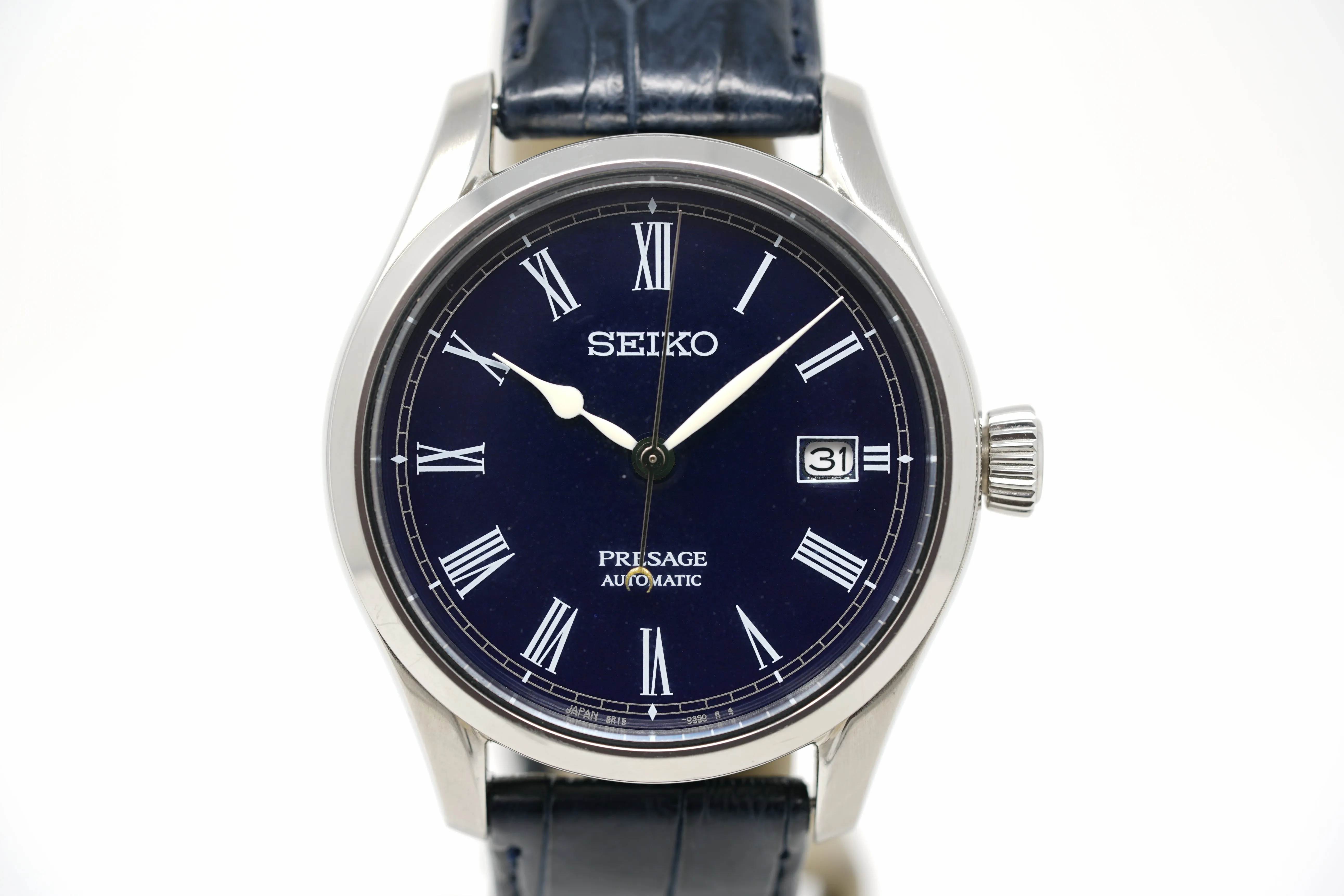 Pre-Owned Seiko Presage Blue Enamel Limited Edition SPB069