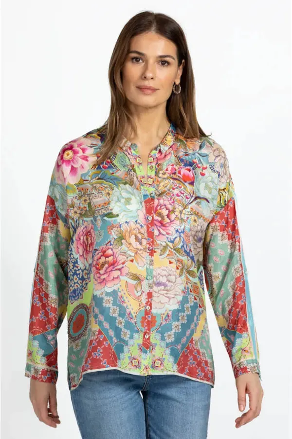 Prisma Seline Button Down Blouse