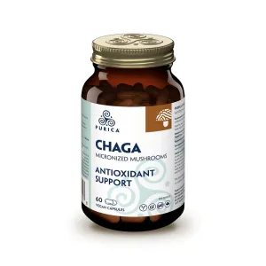 Purica Chaga 60 Vegan Capsules, Antioxidant Support