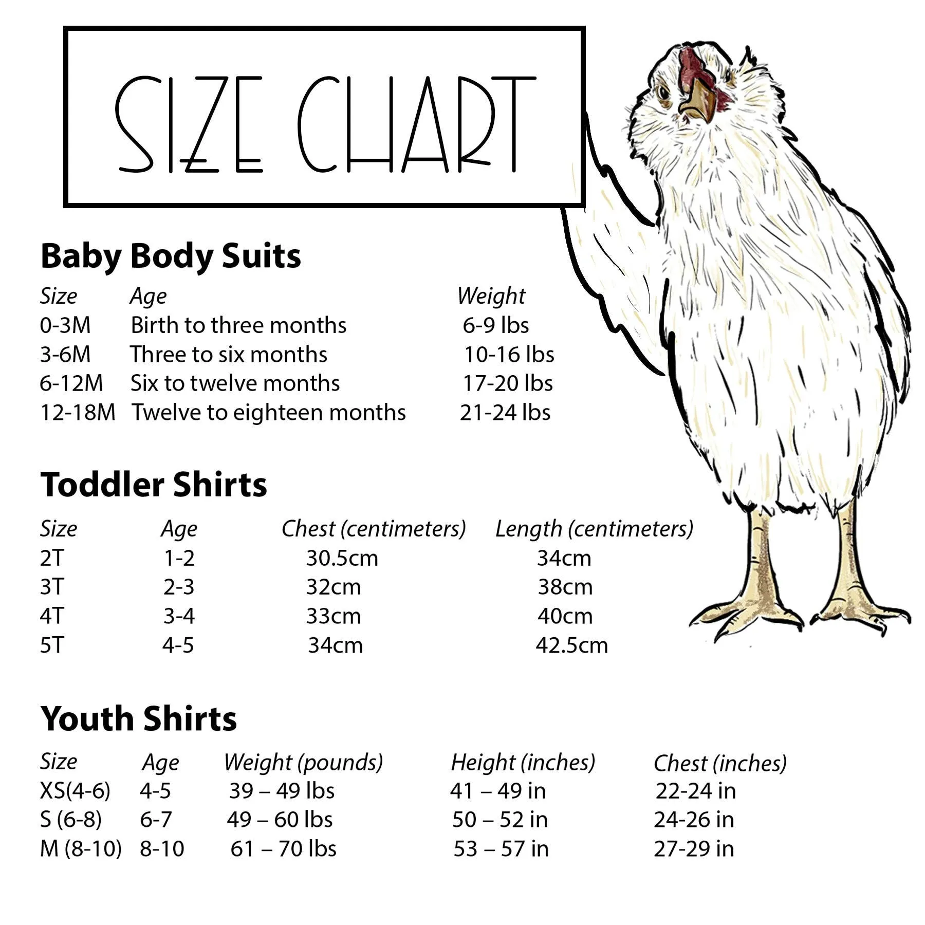 "I Need Space" Funny Chicken Kids Tee