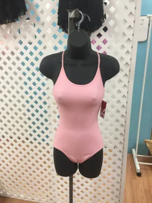 "Margaret" Child Leotard 10937C - Flamingo Pink, Sizes 4-12