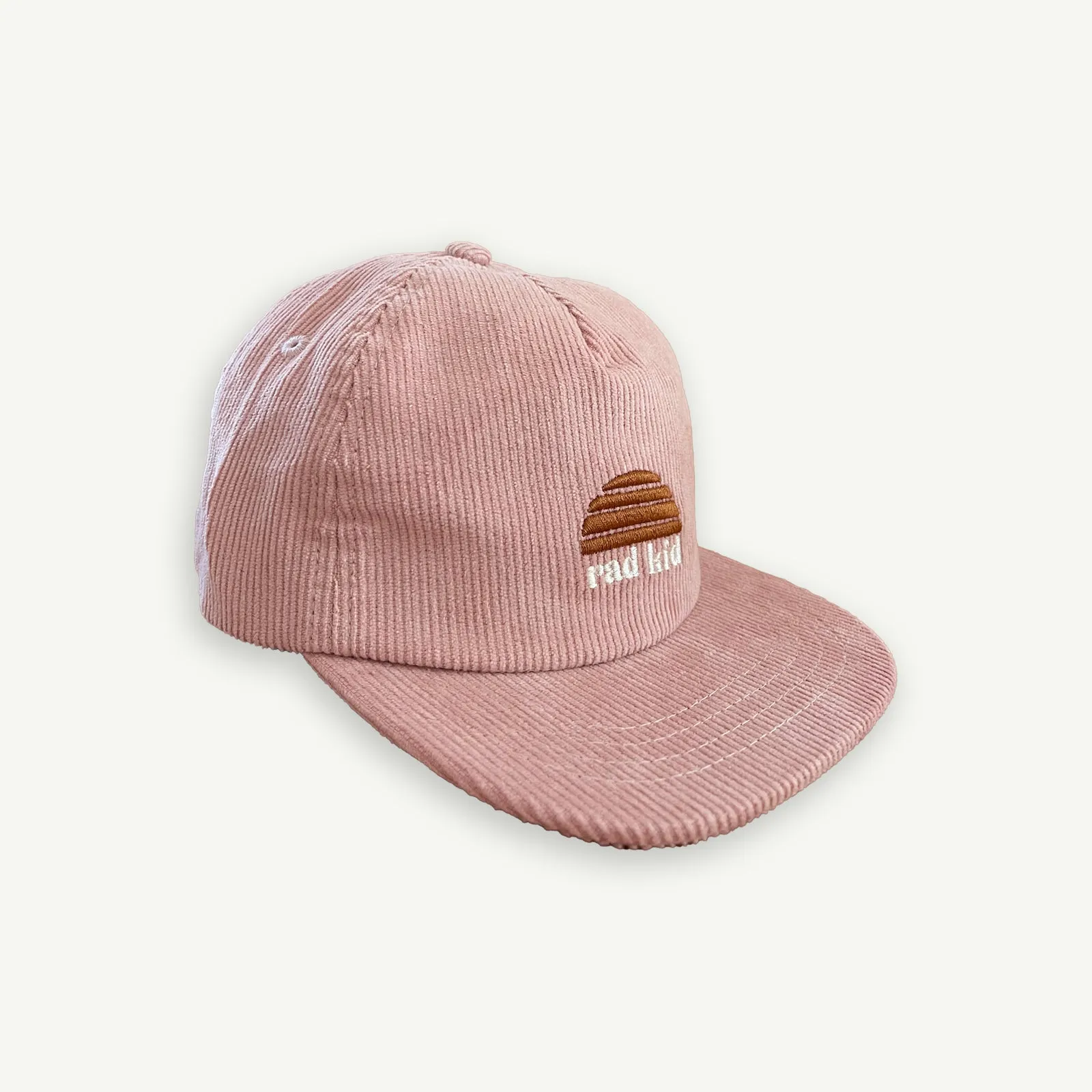 Rad Mama and Rad Kid Cord Cap Bundle - Mauve