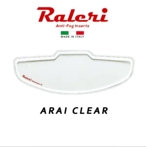 RALERI Anti Fog Insert for ARAI Helmets- Clear
