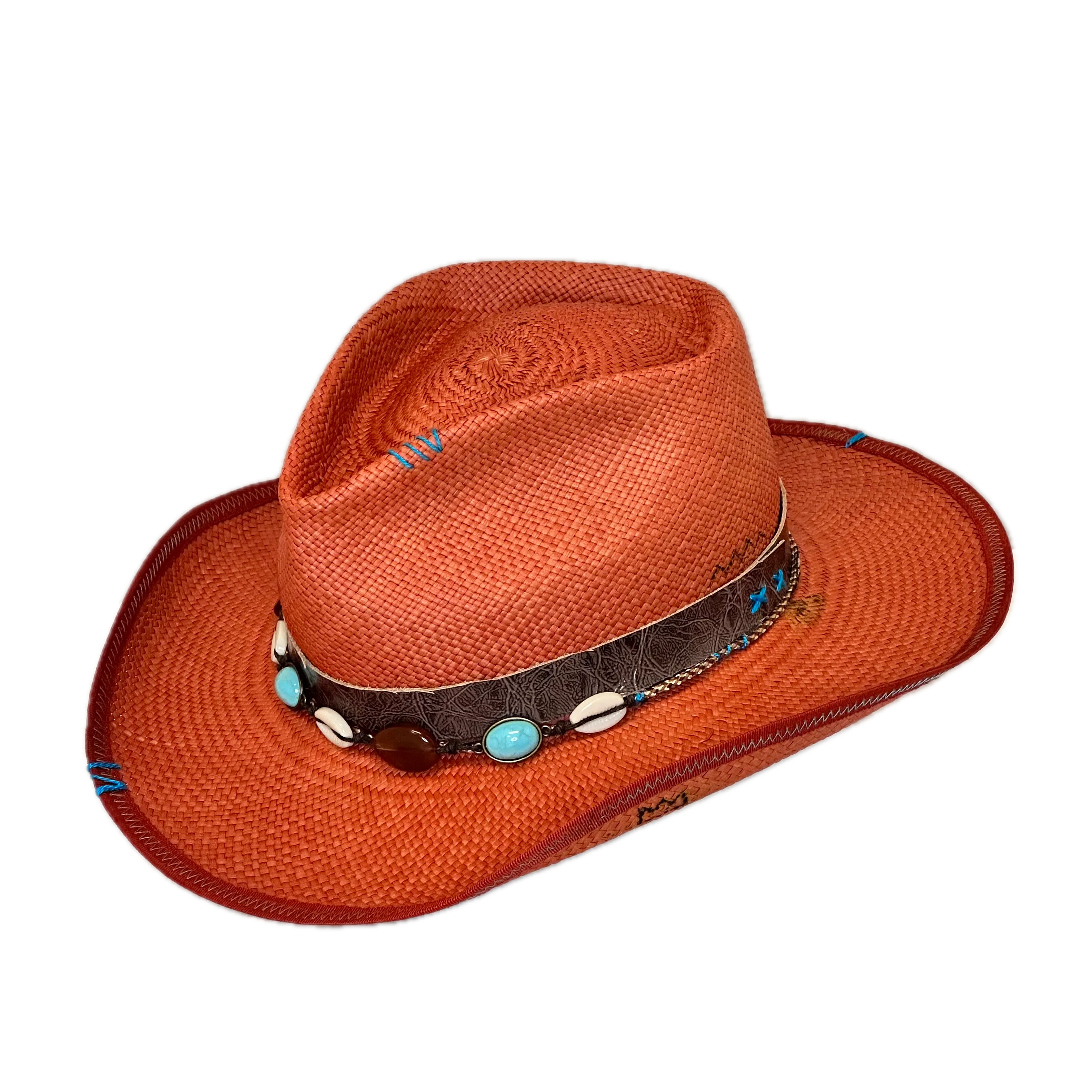 Red clay turqoise