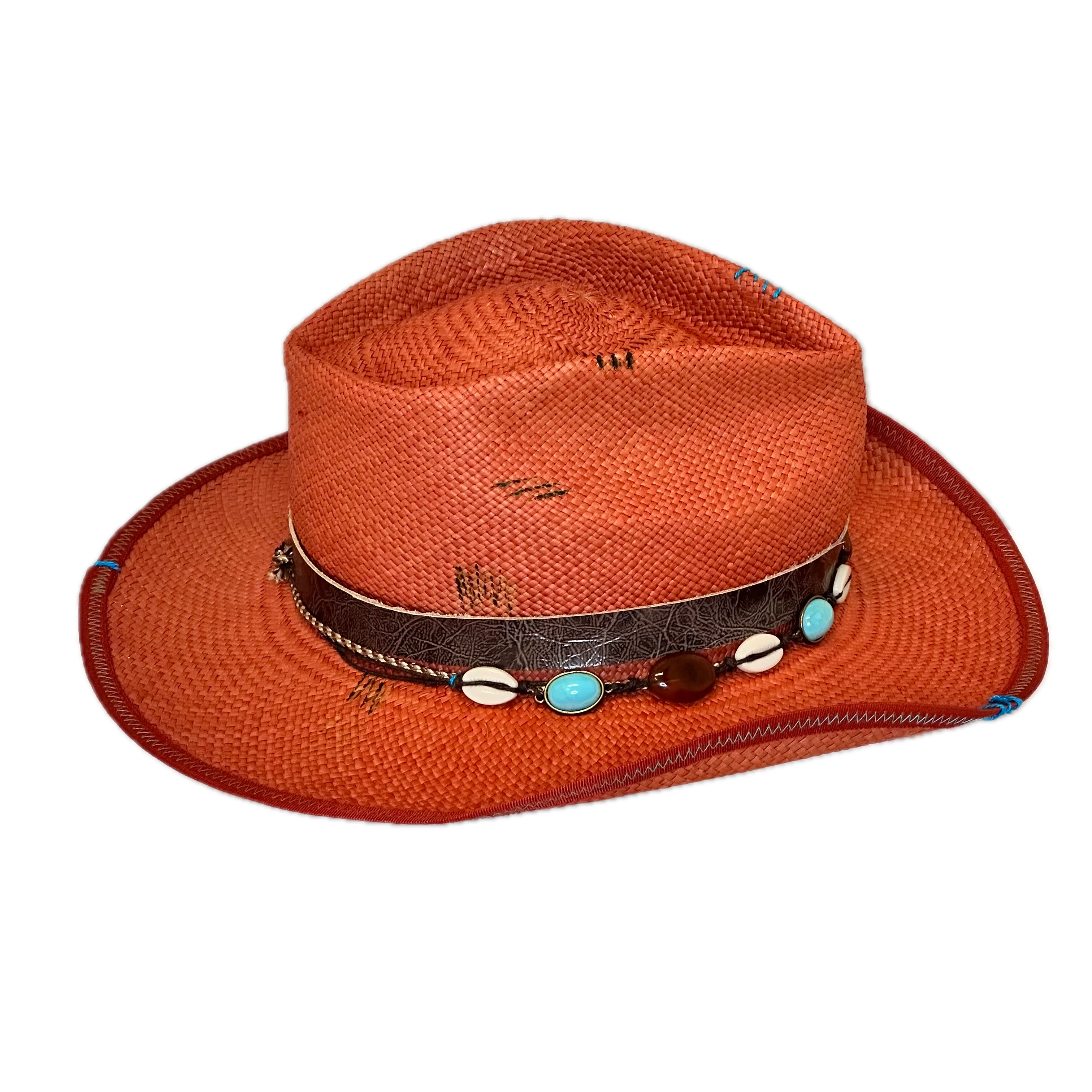 Red clay turqoise