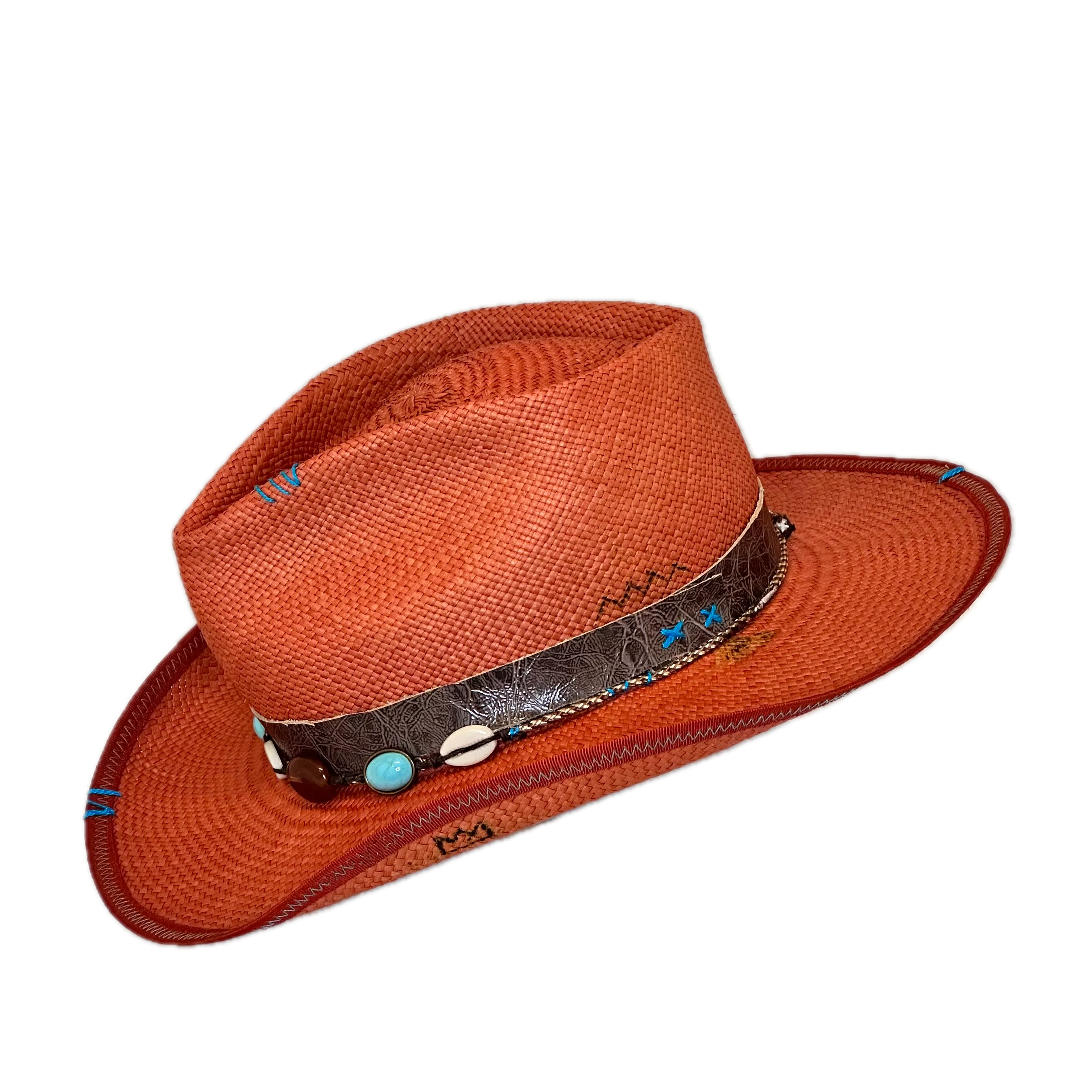 Red clay turqoise