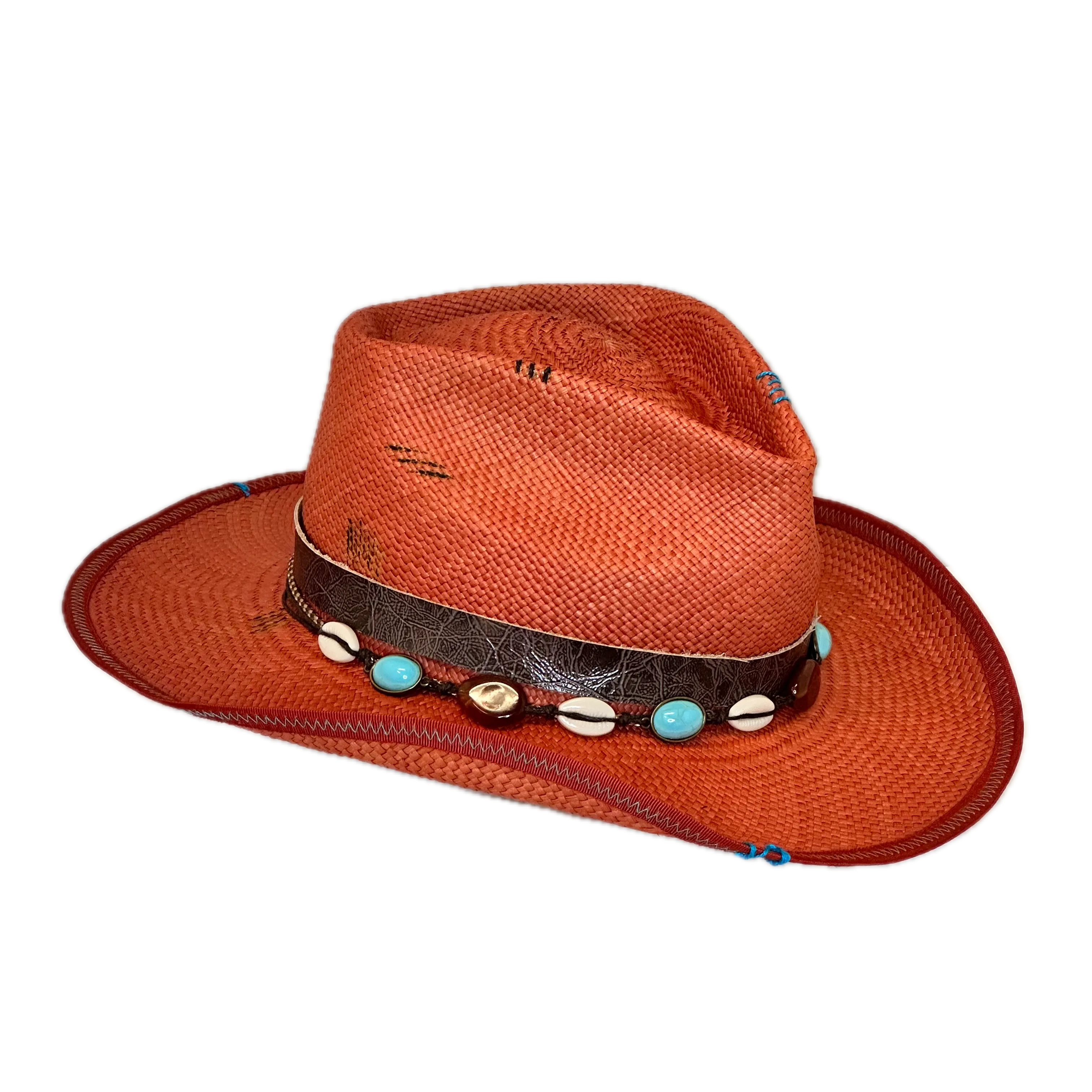 Red clay turqoise