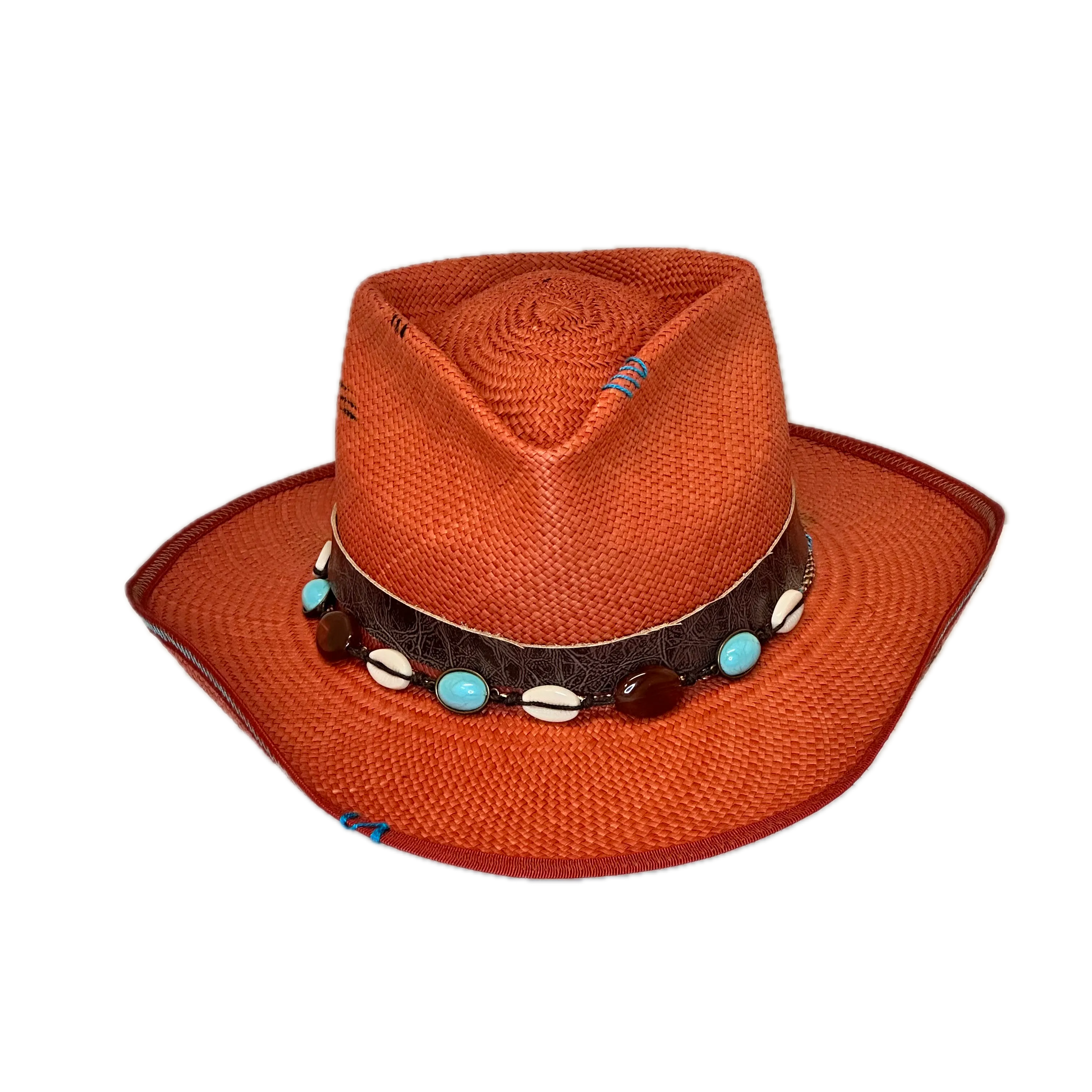 Red clay turqoise