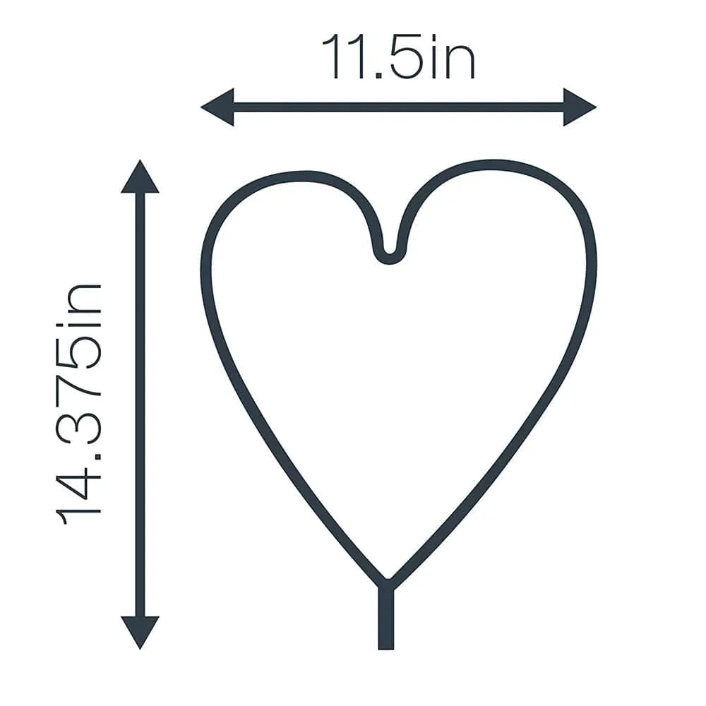 Red Heart Neon LED Wall Light