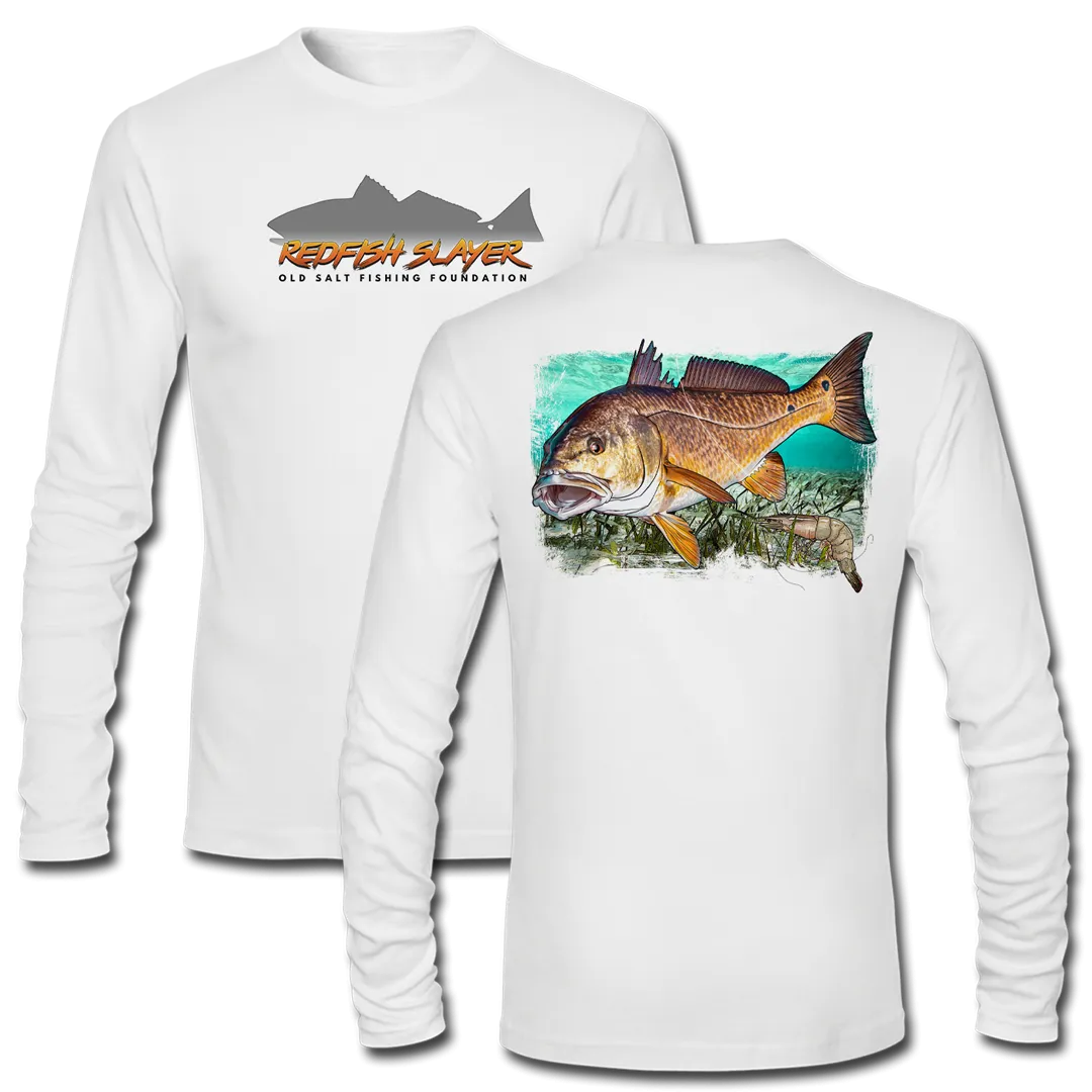 Redfish Slayer - Long Sleeve Performance Shirt