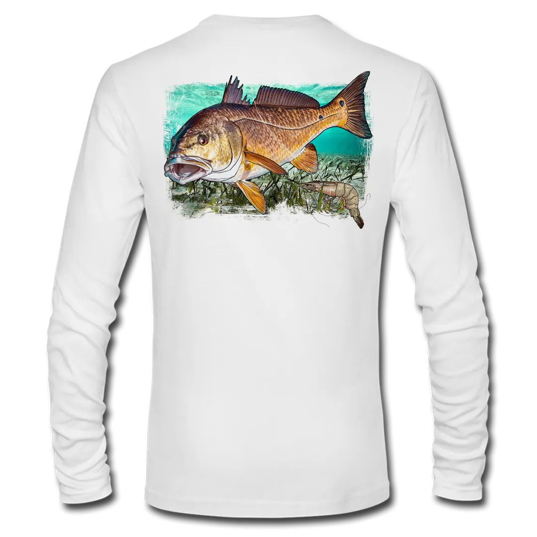 Redfish Slayer - Long Sleeve Performance Shirt