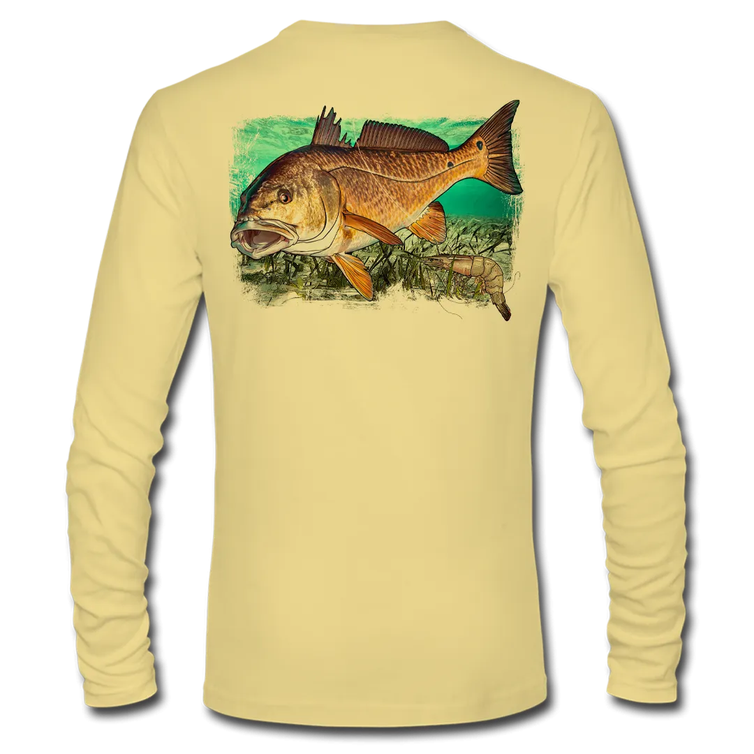 Redfish Slayer - Long Sleeve Performance Shirt