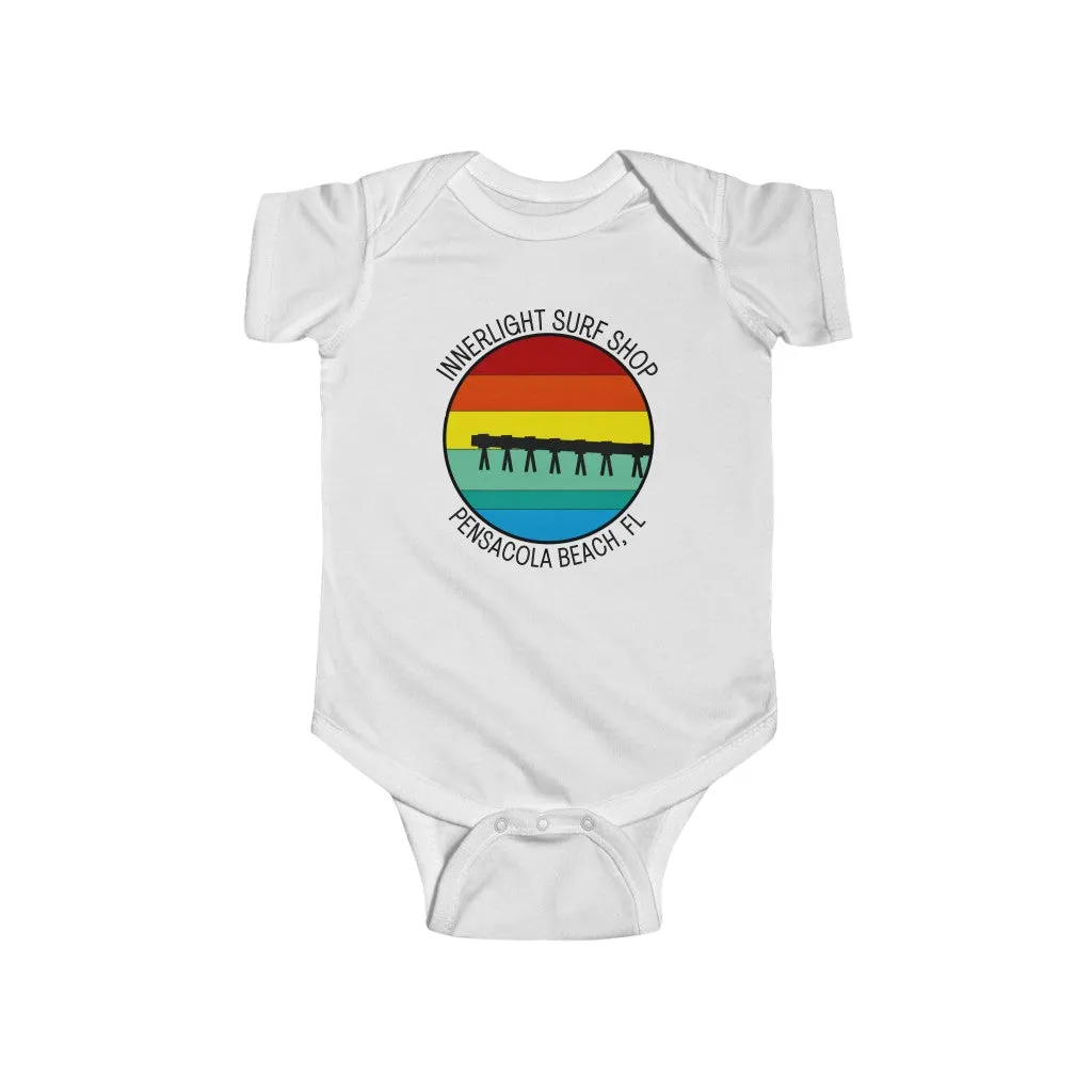 Retro Pier Infant Onesie
