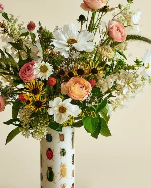 Rifle Paper Co. Beetles & Bugs Porcelain Vase