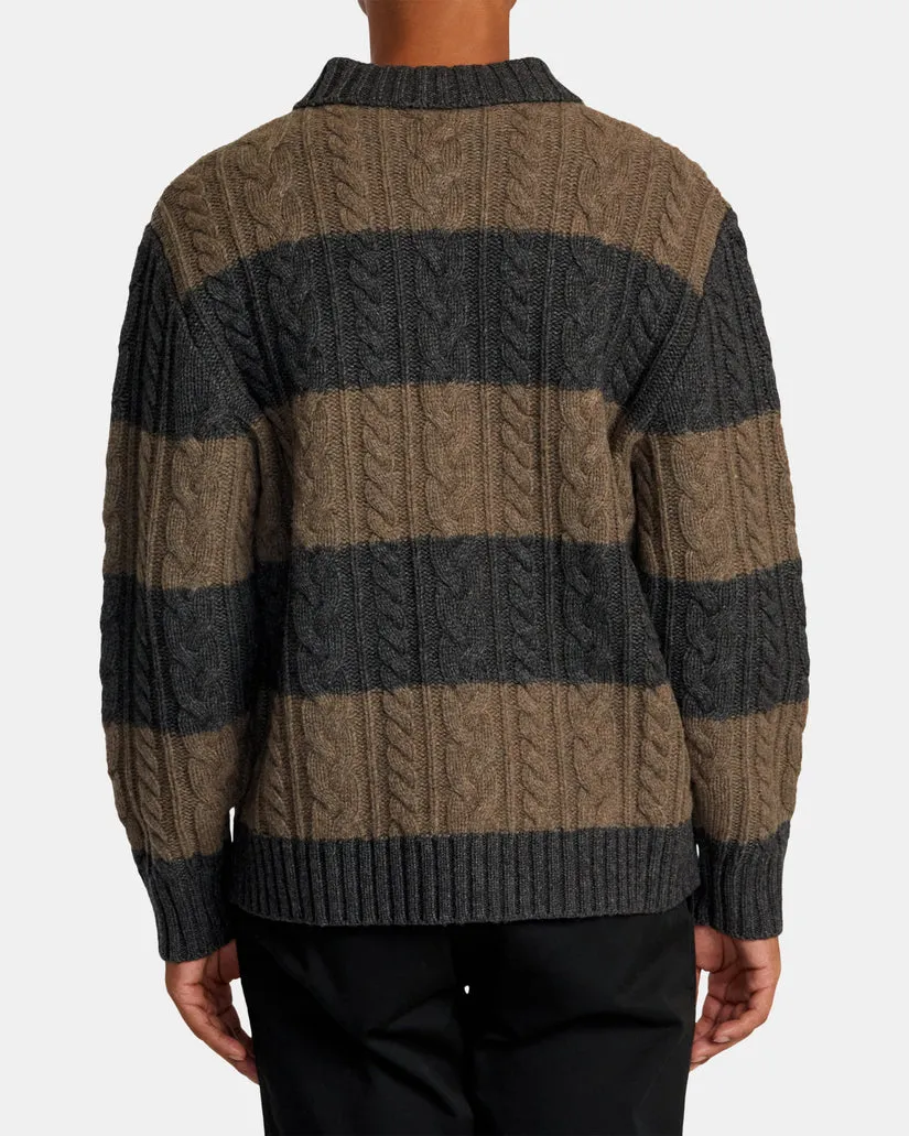 RVCA Mens Chefs Kiss Cardigan