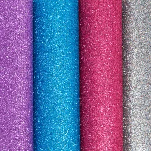 Sassy Solid Glitter Felt Collection