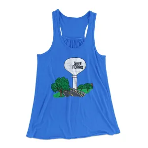 Save Ferris Women's Flowey Tank Top