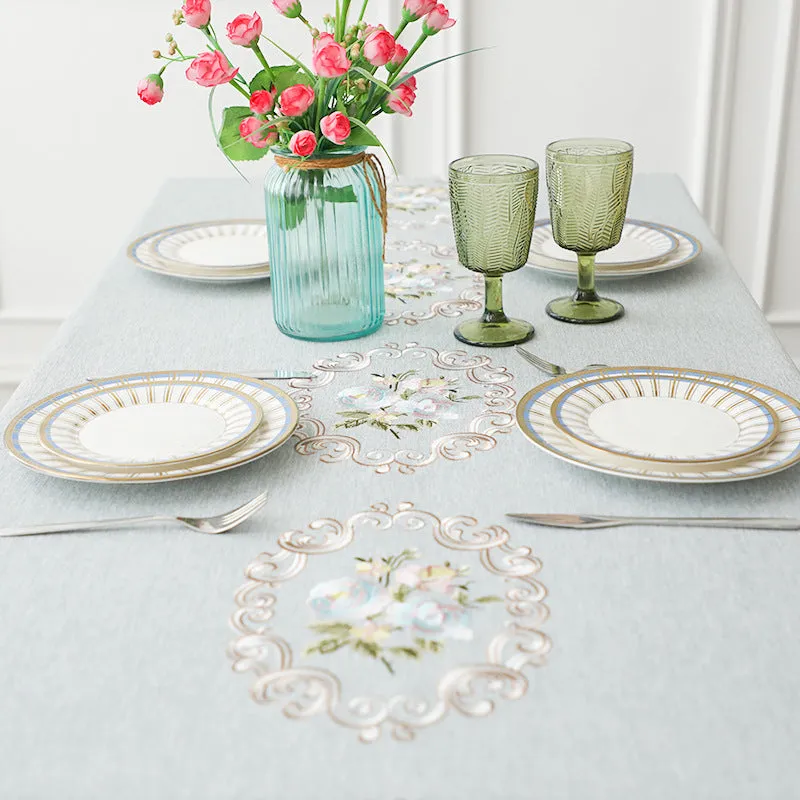 Simple Rectangular Dining Table Cloth