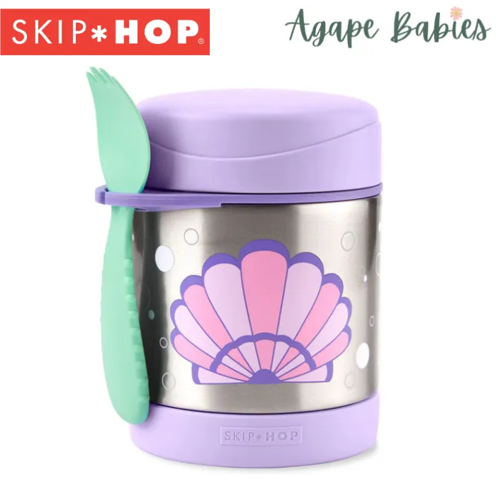 Skip Hop Spark Style Insulated Food Jar - Seashell