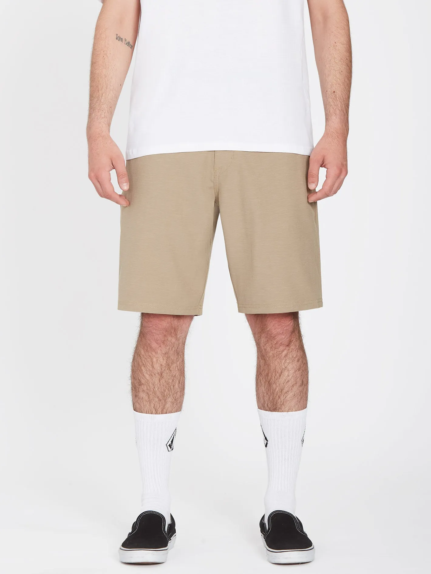 Slub Frickin Cross Shred 20" Hybrid Short - KHAKI