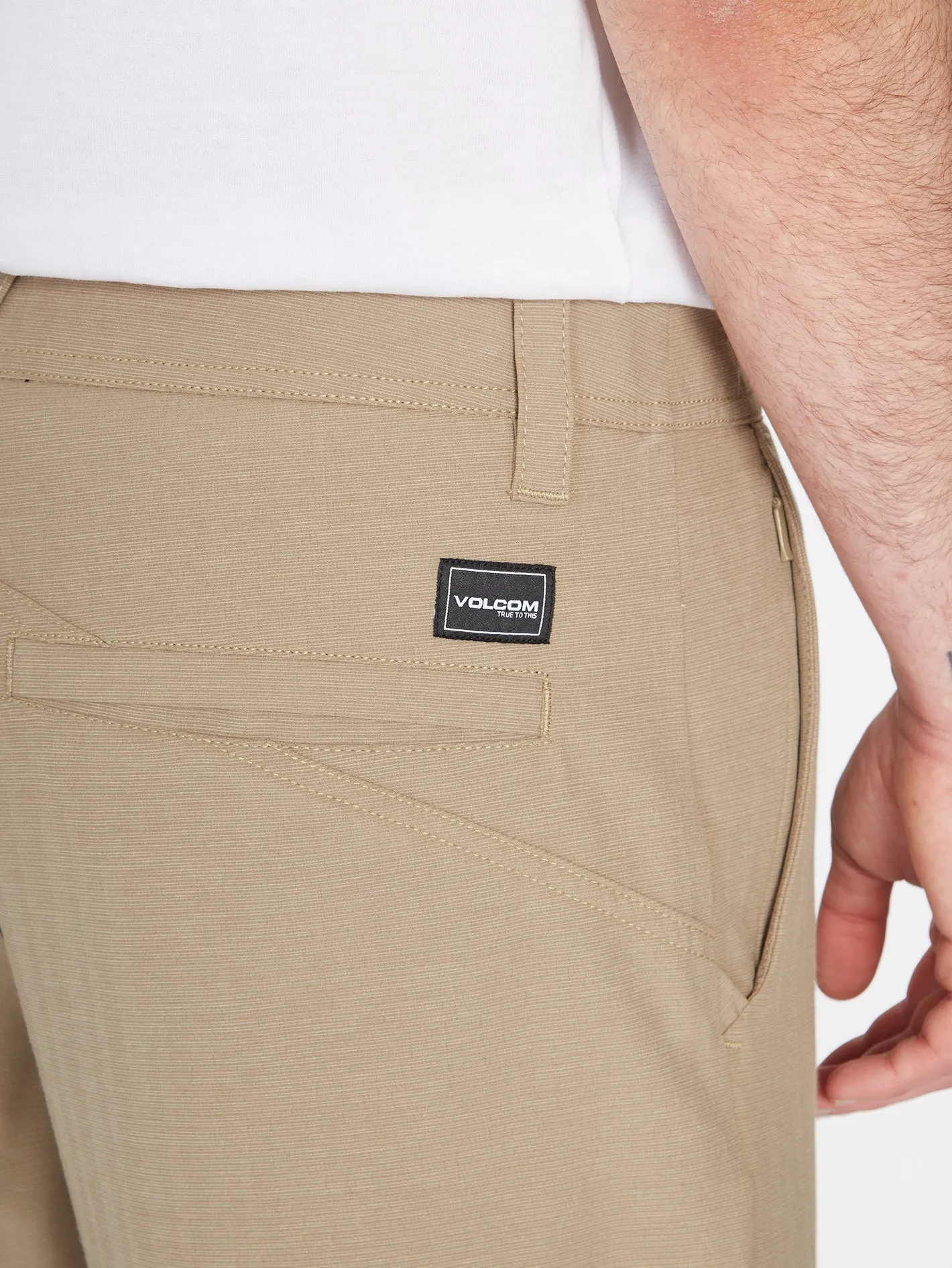 Slub Frickin Cross Shred 20" Hybrid Short - KHAKI