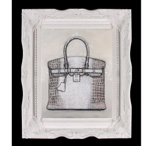 Small Limited Edition Himalayan Hermès Birkin Giclée