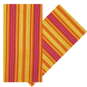 SORBET STRIPE NAPKIN SET