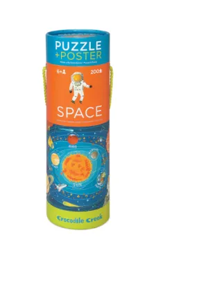 Space Puzzle   Poster 200 Pc