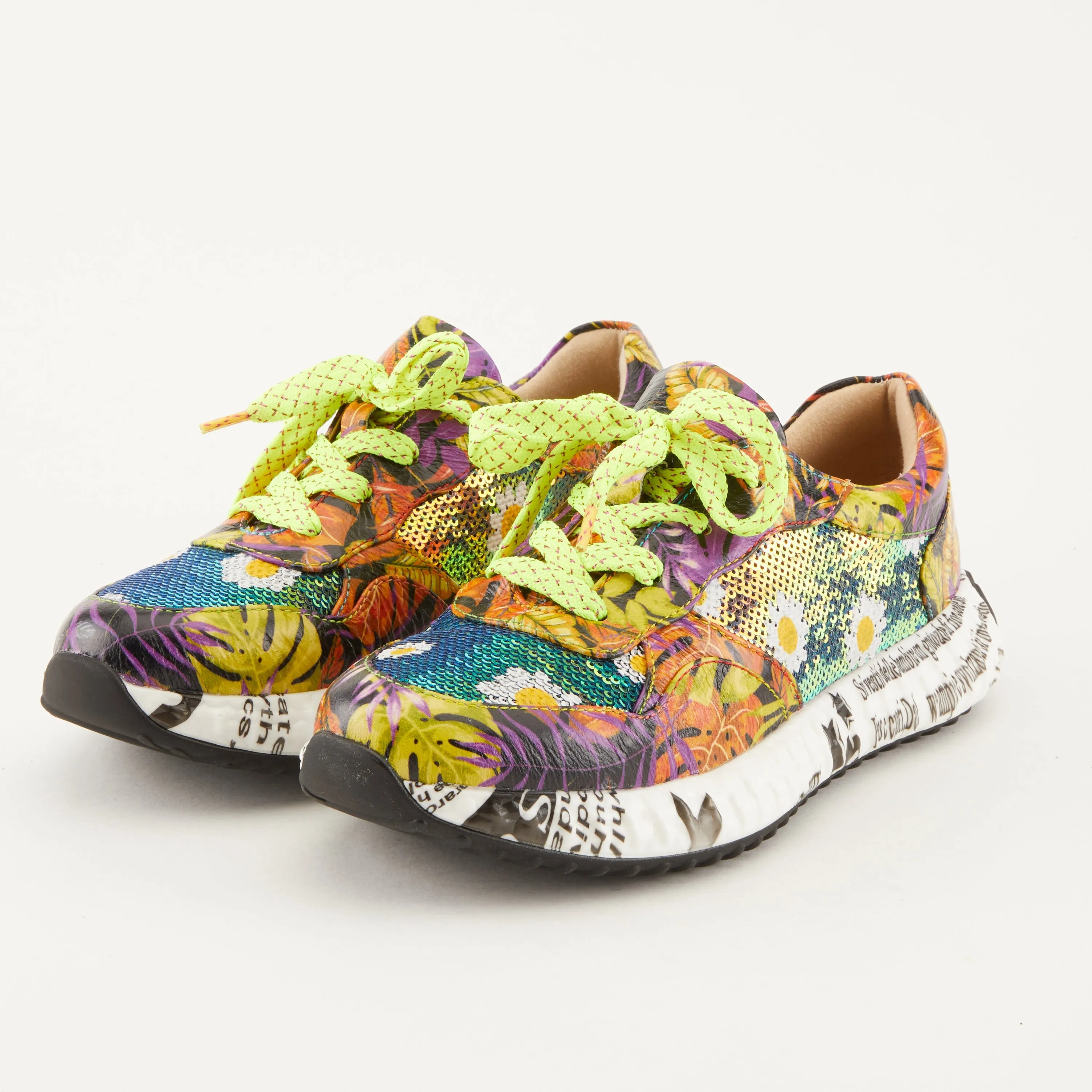 Spring Step Shoes L'Artiste Zingy Sneaker Women's Leather Multi Color