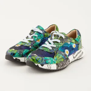 Spring Step Shoes L'Artiste Zingy Sneaker Women's Leather Multi Color
