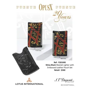 S.T. DUPONT OPUS X MAXIJET  [Shiny Black]