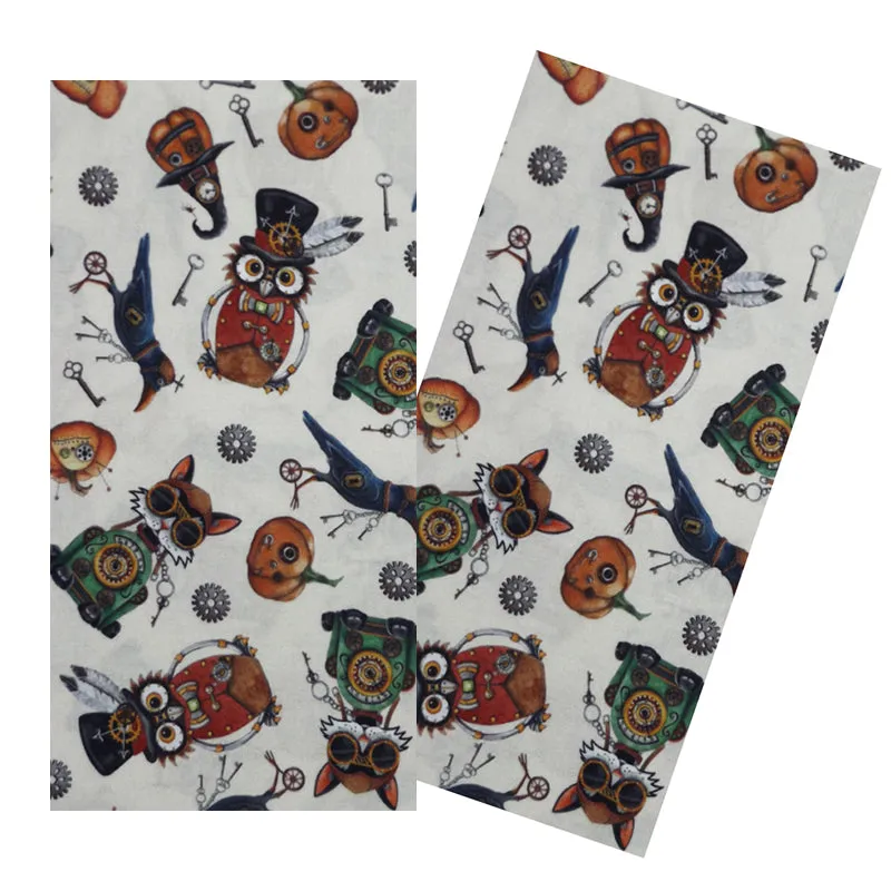 STEAMPUNK HALLOWEEN NAPKIN SET