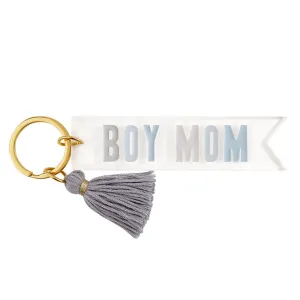 Stephan Baby Acrylic Keychain - Boy Mom