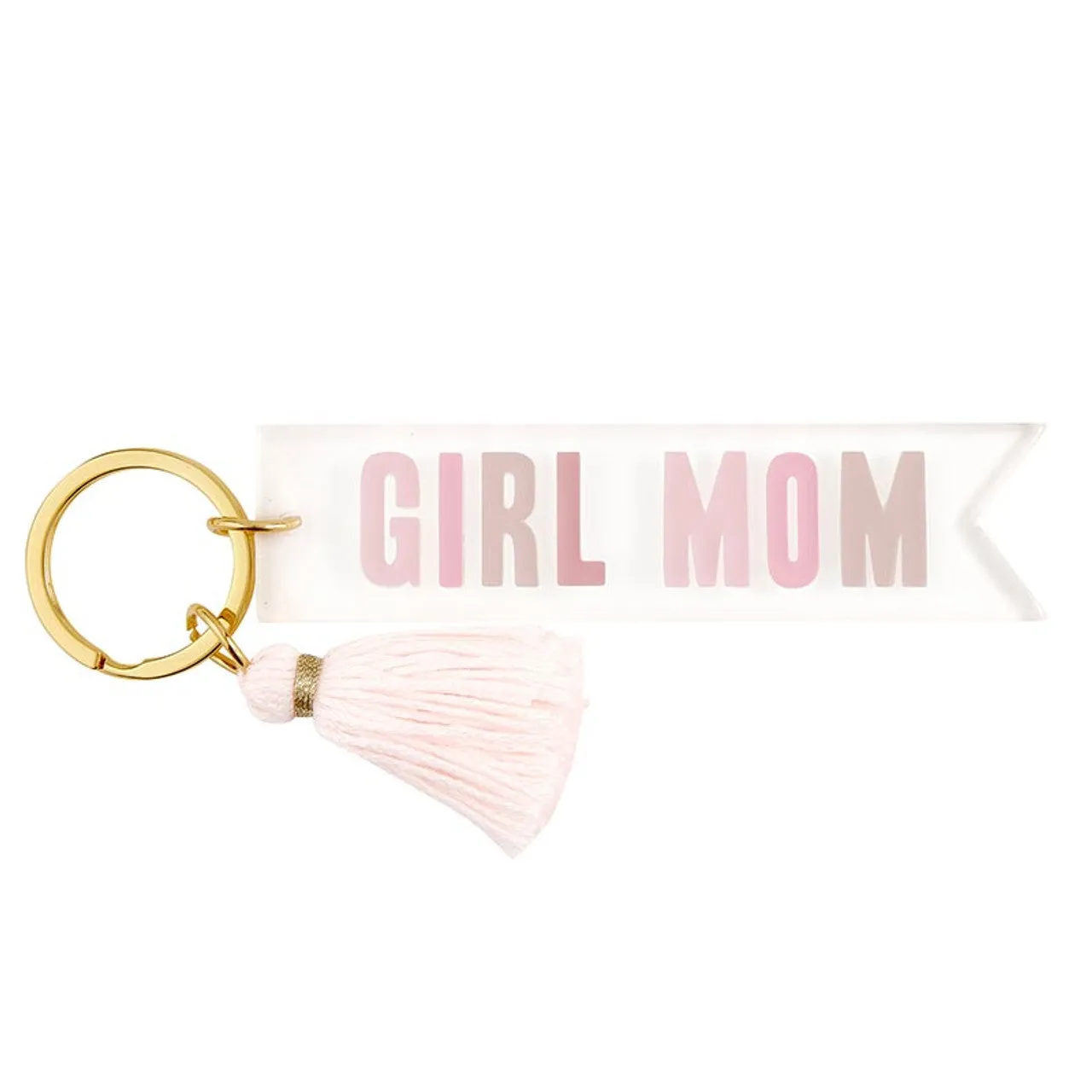 Stephan Baby Acrylic Keychain - Girl Mom