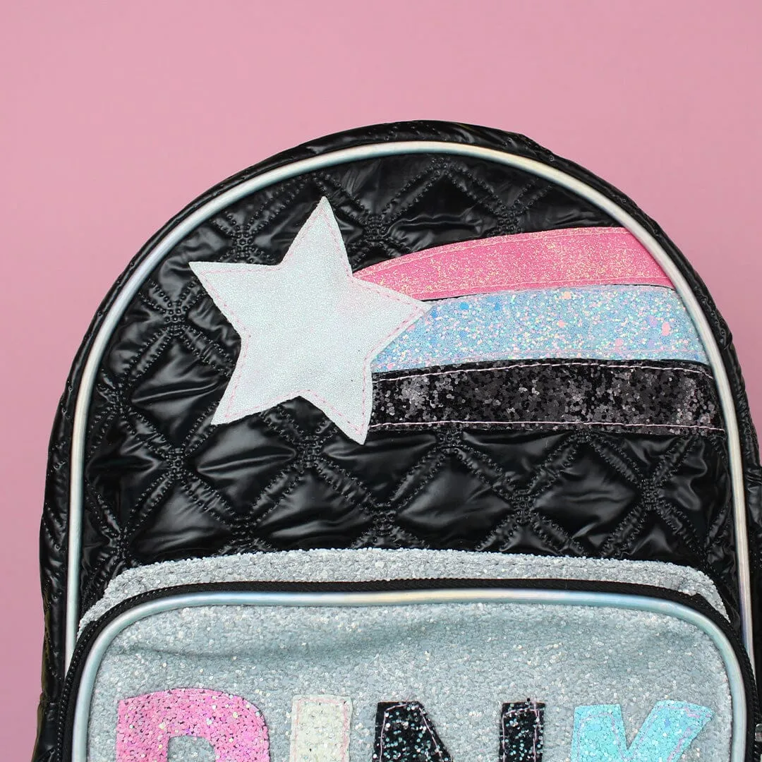 Stylish Black Themed Premium Quality Kids Backpack Bag