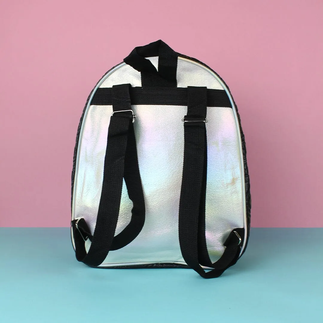 Stylish Black Themed Premium Quality Kids Backpack Bag