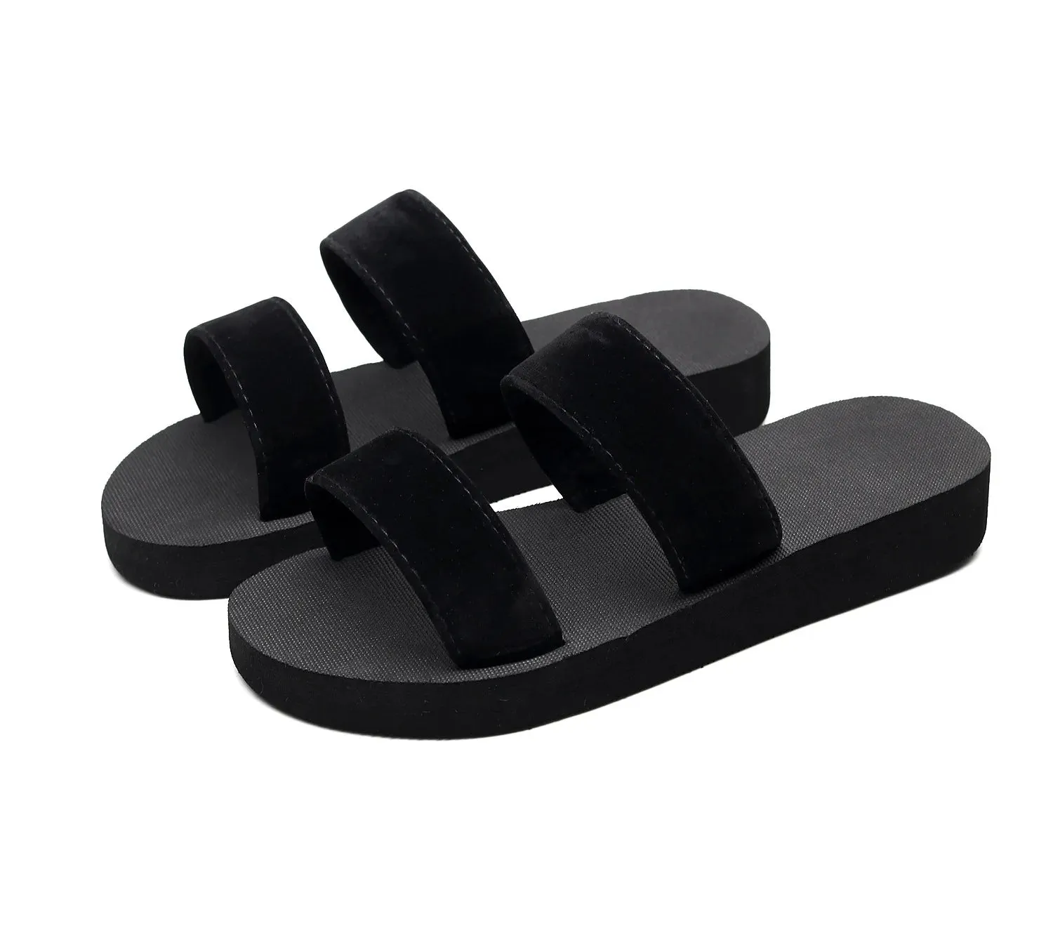 Summer Women Shoes Thick-Soled Bath Slippers Beach Flip Flops Slippers Shoes Anti Slip Ladies Slides Outdoor Pantuflas Mujer