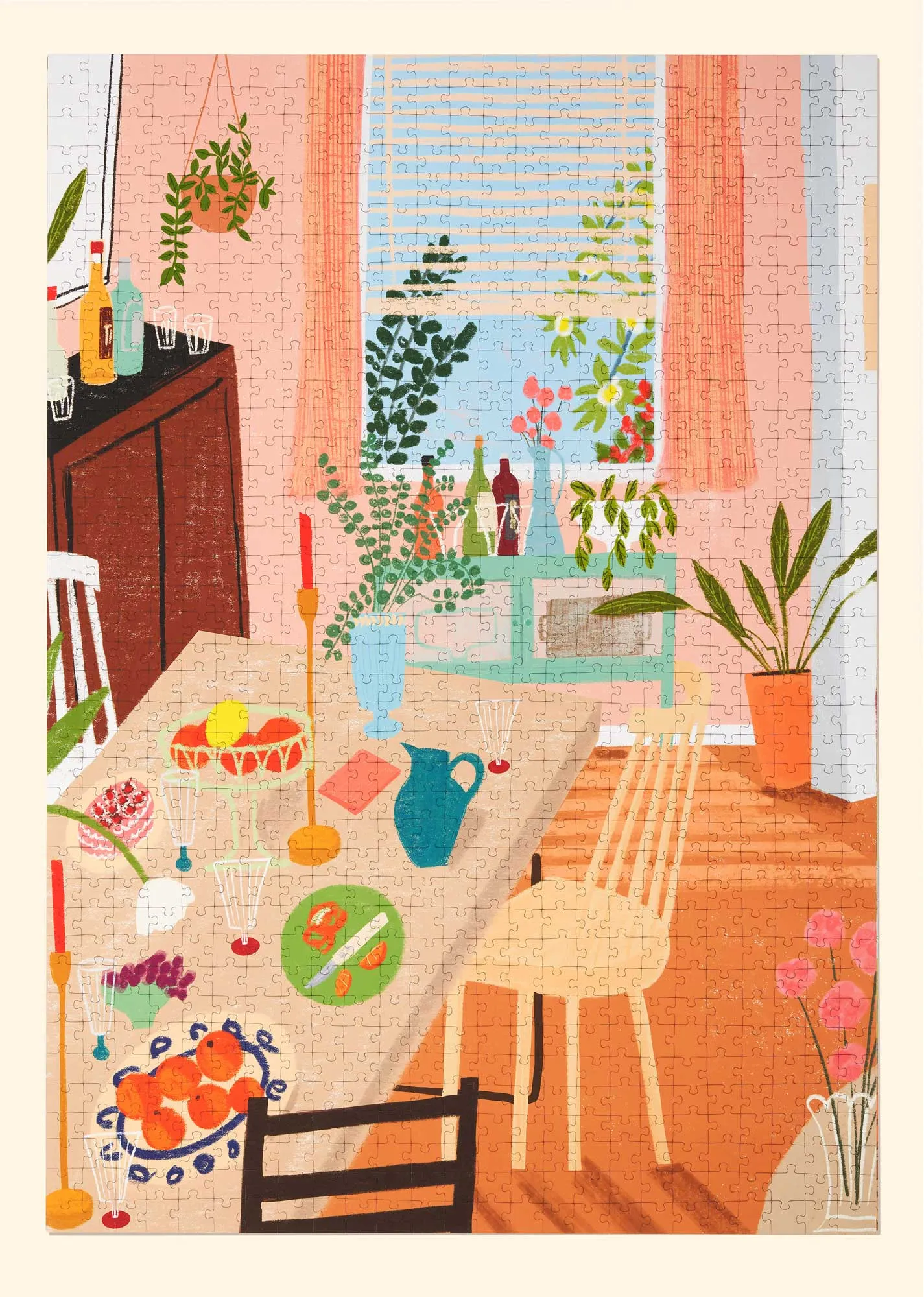 Sunny Afternoon Puzzle by Patti Blau - 1000 pieces