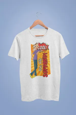 Suppandi 90s Kid Tshirt White