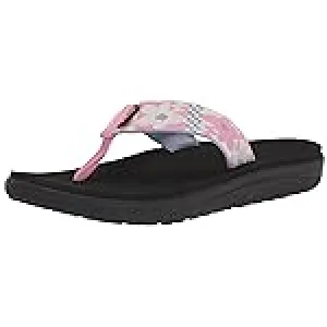 Teva K Voya Flip Sandal, Bold Floral Rosebloom, 3 US Unisex Little Kid