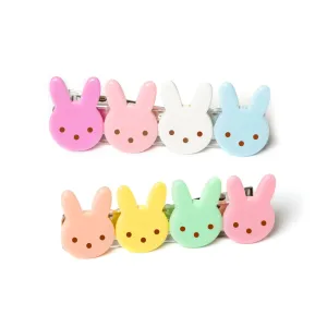 The Acrylic Bunny Bar Clips - Various Colours - KIDS