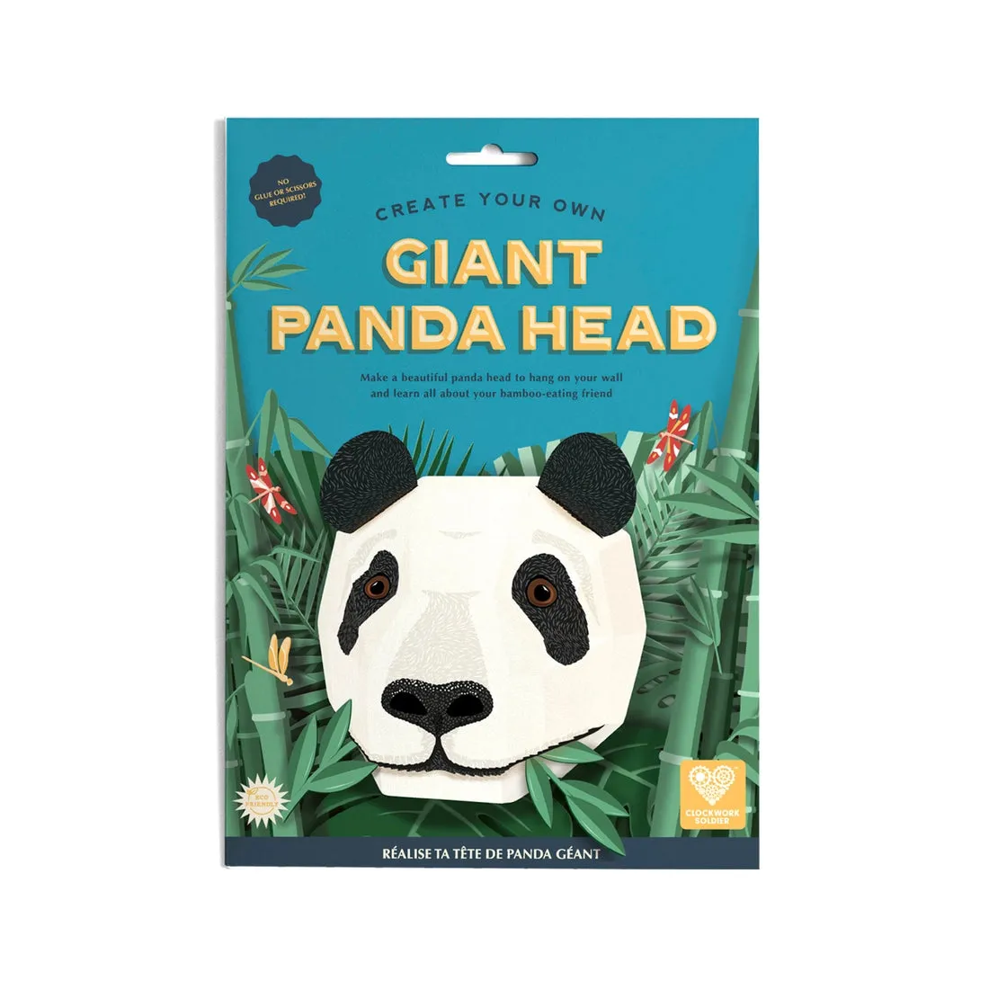 The Build A Giant Panda Head Kit