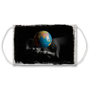 The World is in Our Hands Face Mask   10 Replacement Filters